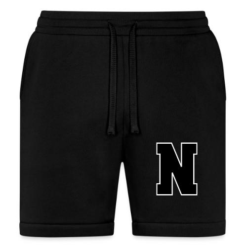 Varsity Letter N Athletic Font Graphic - Bella + Canvas Unisex Short