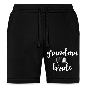 Grandma Of The Bride - Bella + Canvas Unisex Short - black - Front