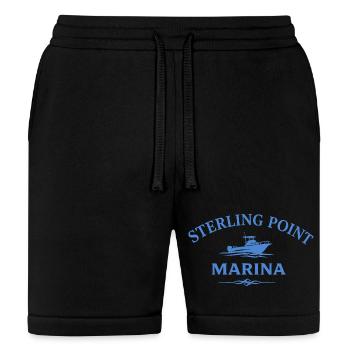 Sterling Point Marina - Bella + Canvas Unisex Short - black - Front