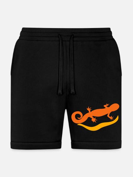 salamander - Bella + Canvas Unisex Short - black
