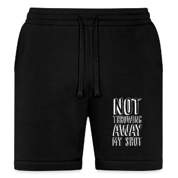 Not Throwing Away My Shot - Bella + Canvas Unisex Short - black - Front