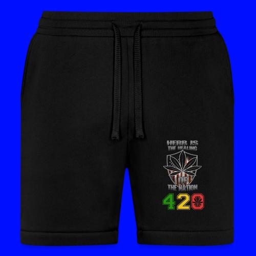 Entertaining 420 Healing Nation Weed Marijuana - Short Bella + Canvas Unisexe