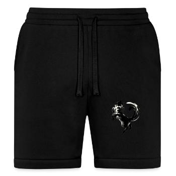 Whimsical, Sleek Cat Graphics - Purrfectly Crafted - Bella + Canvas Unisex Short - black - Front
