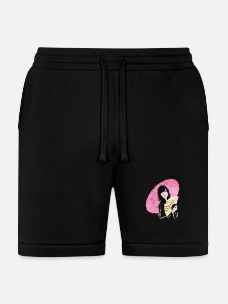 Sakura - Bella + Canvas Unisex Short - black