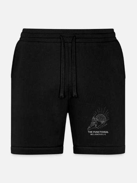 The Functional Melancholic - Bella + Canvas Unisex Short - black