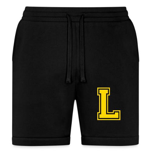 Letter L – Capital Athletic Alphabet Monogram - Bella + Canvas Unisex Short