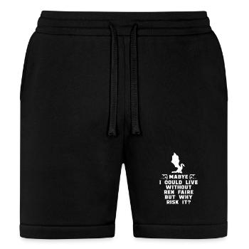 Ren Faire Dragon Design - Bella + Canvas Unisex Short - black - Front