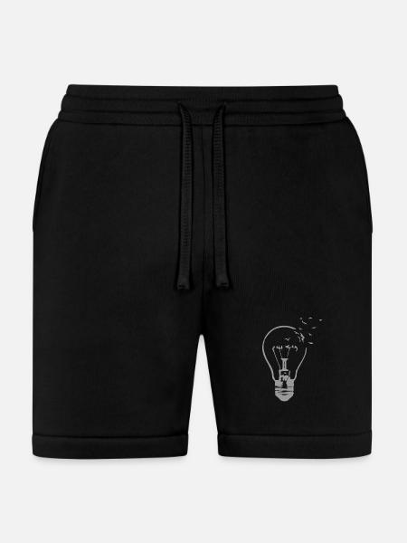 Broken Light - Bella + Canvas Unisex Short - black
