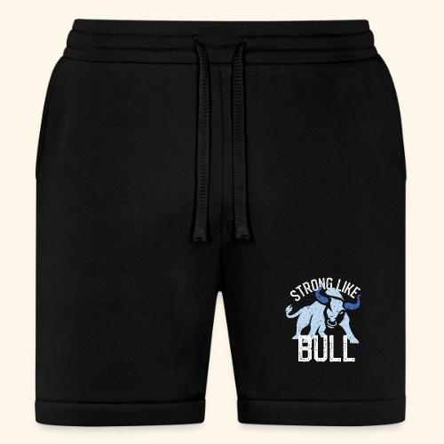 Strong Like Bull on dark - Bella + Canvas Unisex Short