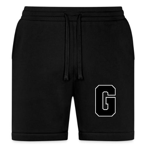 Varsity Letter G Collegiate Alphabet Art - Bella + Canvas Unisex Short