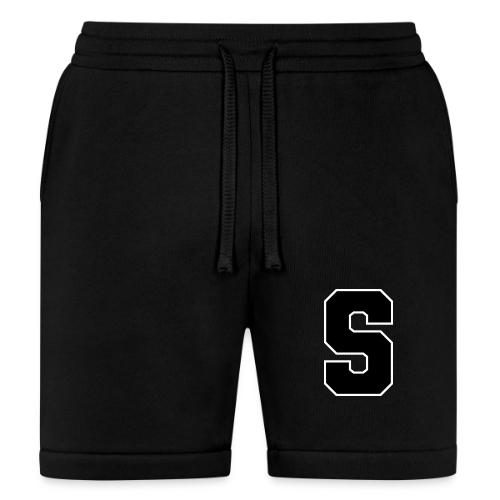 Varsity Letter S Collegiate Alphabet Art - Bella + Canvas Unisex Short