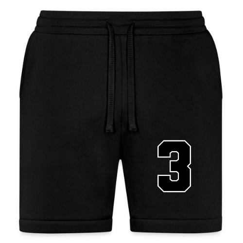 Varsity Number 3 Athletic Font - Bella + Canvas Unisex Short