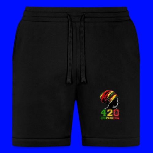 420 Day Women OnFire Weed Marijuana funny design - Bella + Canvas Unisex Short