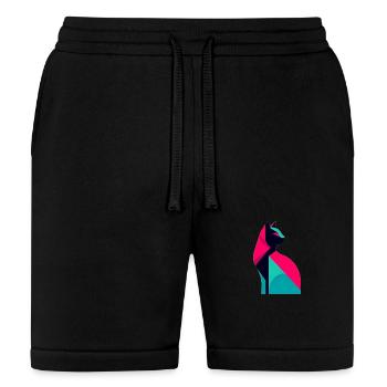 Whimsical, Sleek Cat Graphics - Purrfectly Crafted - Bella + Canvas Unisex Short - black - Front