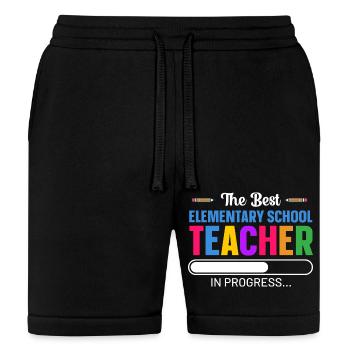 Siddikur Elementary School 23 - Bella + Canvas Unisex Short - black - Front