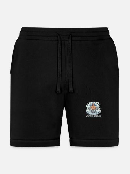 Aquarius pan - Bella + Canvas Unisex Short - black