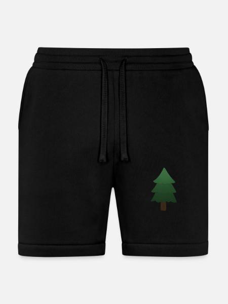 Pine Tree - Bella + Canvas Unisex Short - black