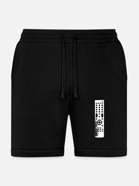 Remote Control Clear - Bella + Canvas Unisex Short - black
