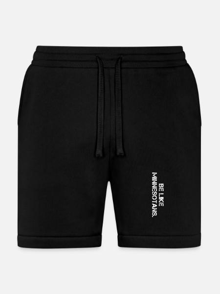 Be Like Minnesotans vertical - Bella + Canvas Unisex Short - black