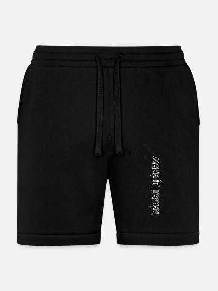 Make It Happen - Bella + Canvas Unisex Short - black