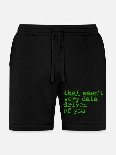 That Wasn't Very Data Driven - Bella + Canvas Unisex Short - black