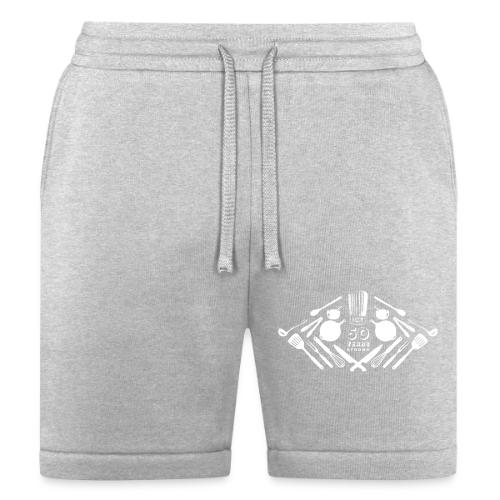 50th Anniversary Utensils - White Font - Bella + Canvas Unisex Short