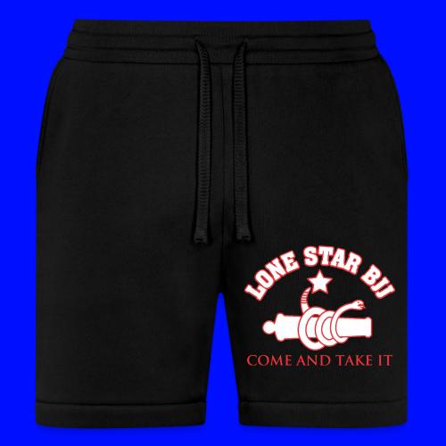 LONE STAR BRAZILIAN JIU-JITSU - Red and white - Bella + Canvas Unisex Short