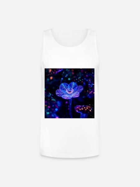 Blaque Light - Unisex Tri-Blend Organic Tank - white