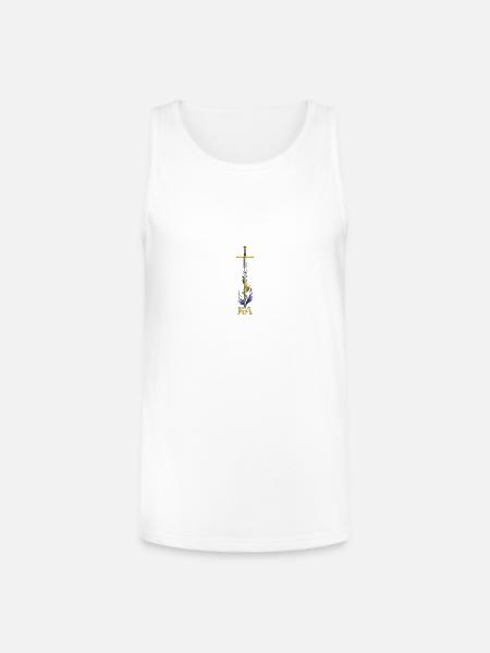 Kryst Ascension - Unisex Tri-Blend Organic Tank - white