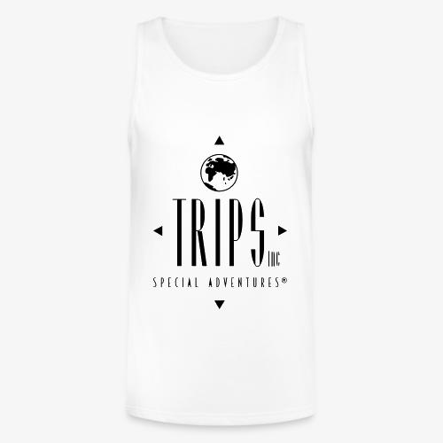 Original Trips Inc.™ logo apparel - Unisex Tri-Blend Organic Tank