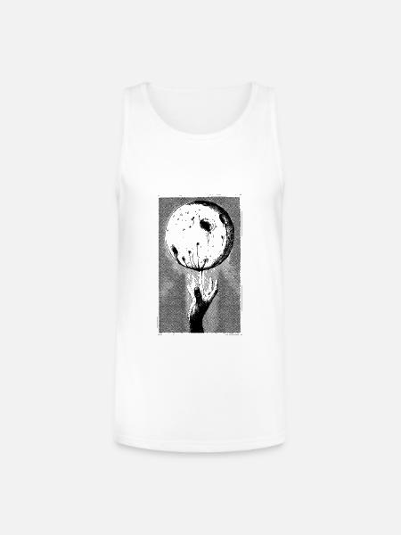 Showdown Lunar Blessing - Unisex Tri-Blend Organic Tank - white