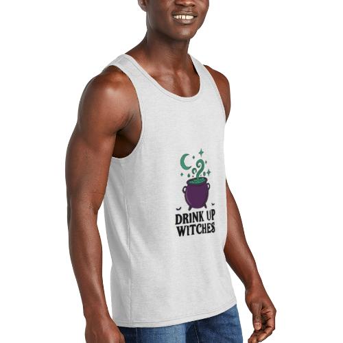 Drink Up Witches t-shirt - Unisex Tri-Blend Organic Tank