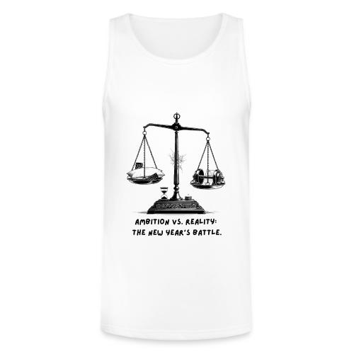 Ambition vs. Reality T-Shirt, Mug, & Leggings - Unisex Tri-Blend Organic Tank