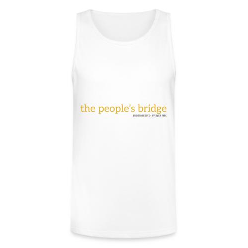 the people's bridge - Unisex Tri-Blend Organic Tank