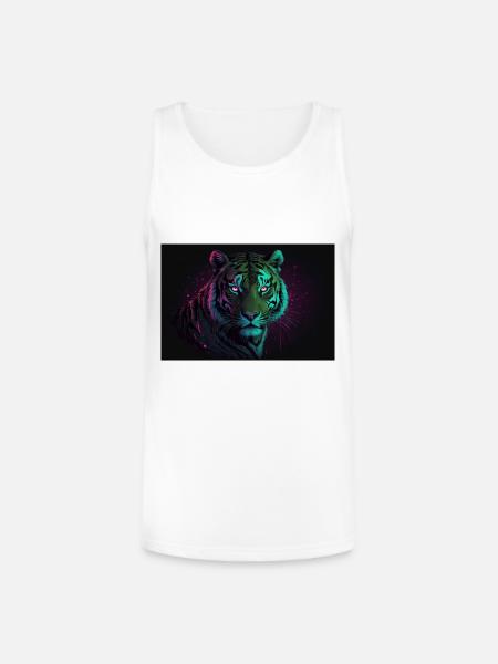 New collection - Unisex Tri-Blend Organic Tank - white