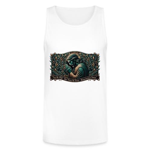 Easter Not My Will Gethsemane T Shirt, Bro Gift - Unisex Tri-Blend Organic Tank