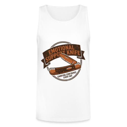 Emotional Support Knife - Funny EDC Pocket Knife - Unisex Tri-Blend Organic Tank