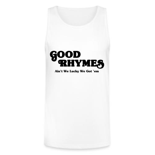 Good Rhymes - Unisex Tri-Blend Organic Tank