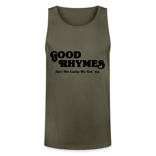 Good Rhymes - Unisex Tri-Blend Organic Tank