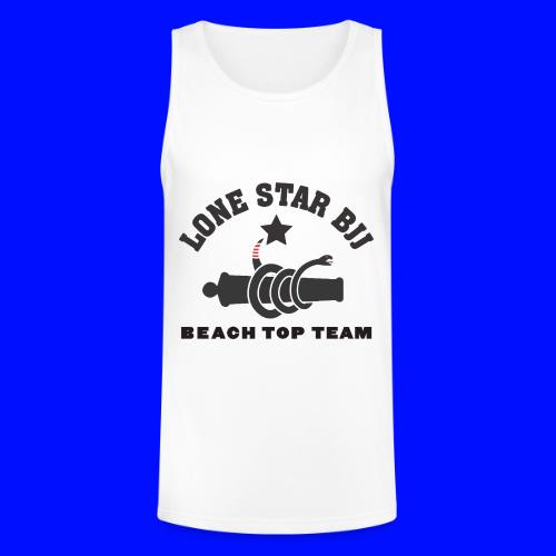 Beach Top Team - Lone Star BJJ - Black - Unisex Tri-Blend Organic Tank