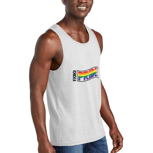 FXBG PRIDE Flag - Unisex Tri-Blend Organic Tank