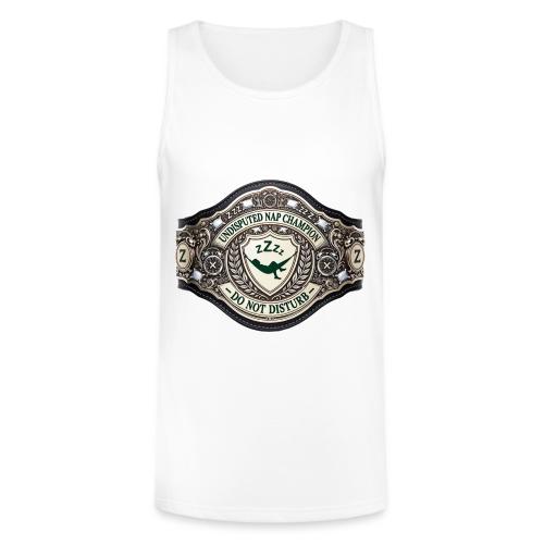 Nap Champion Belt T Shirt - Unisex Tri-Blend Organic Tank