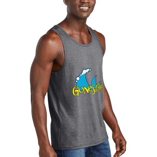 Gone Surfing - Unisex Tri-Blend Organic Tank