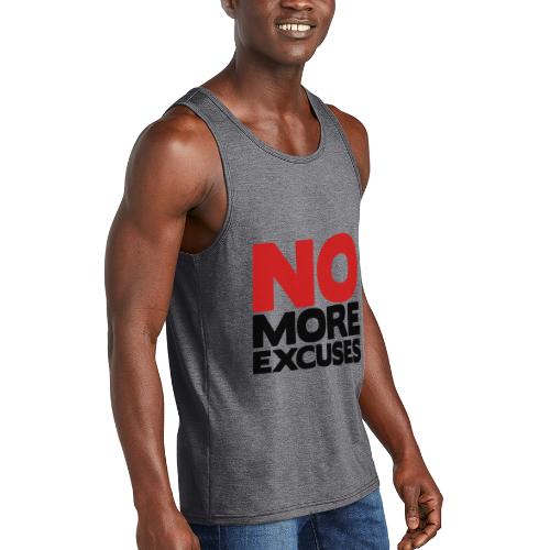 No More Excuses - Unisex Tri-Blend Organic Tank