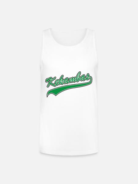Hard Ball: Kekambas - Unisex Tri-Blend Organic Tank - white