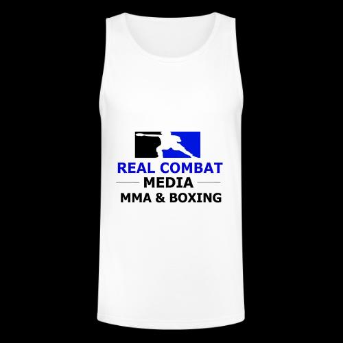 RCM MMA & BOXING Blue Logo - Unisex Tri-Blend Organic Tank
