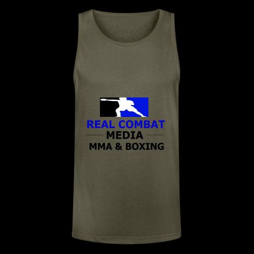 RCM MMA & BOXING Blue Logo - Unisex Tri-Blend Organic Tank