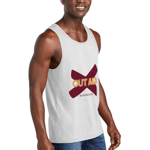 X out ALD - Unisex Tri-Blend Organic Tank