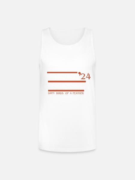 COUSINS 24 ROBINSON - Unisex Tri-Blend Organic Tank - white