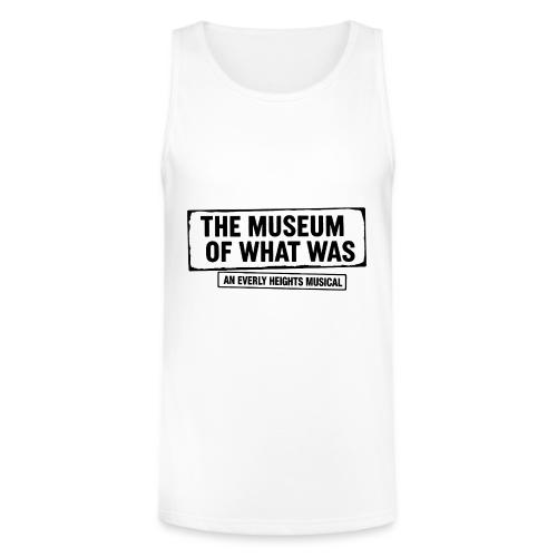 Museum of What Was Logo (Black) - Unisex Tri-Blend Organic Tank